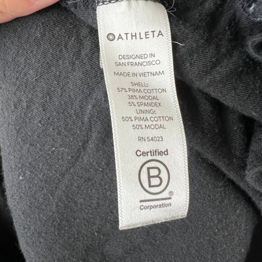 Athleta Black and White Mini Dress - Picture 5 of 7